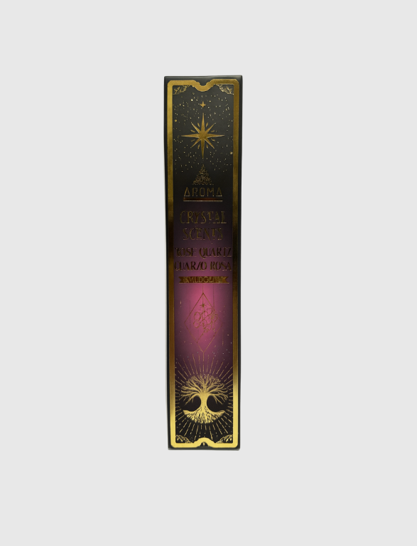 Incienso Mineral de Cuarzo Rosa – Aroma