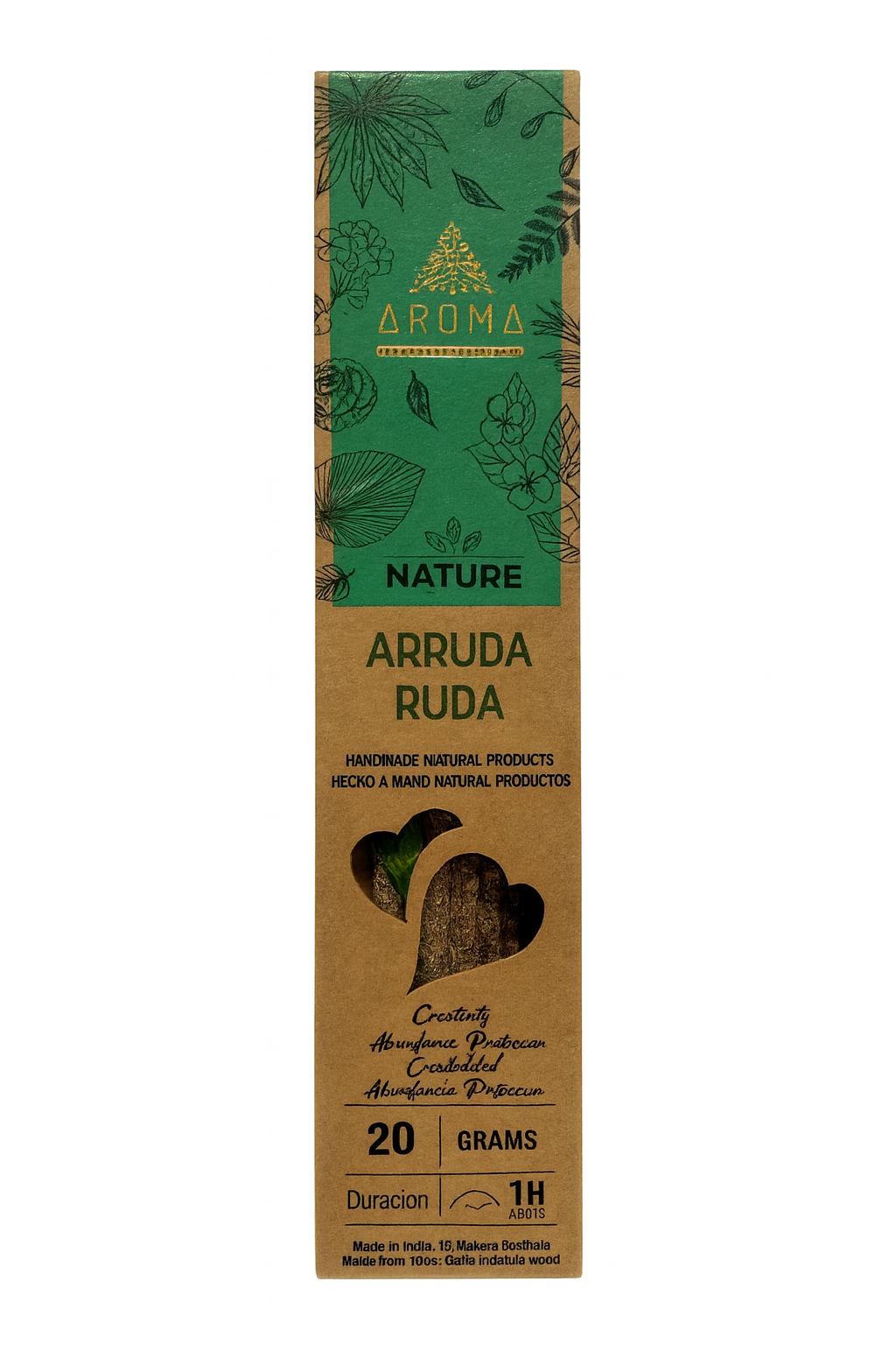 Incienso Ruda Nature - Aroma