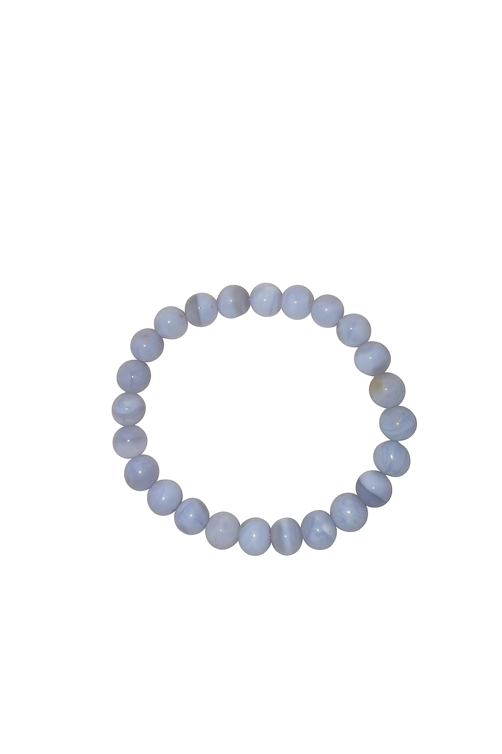 Pulsera de Calcedonia Azul