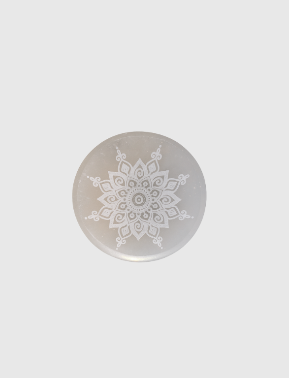 Cuenco Selenita Mandala