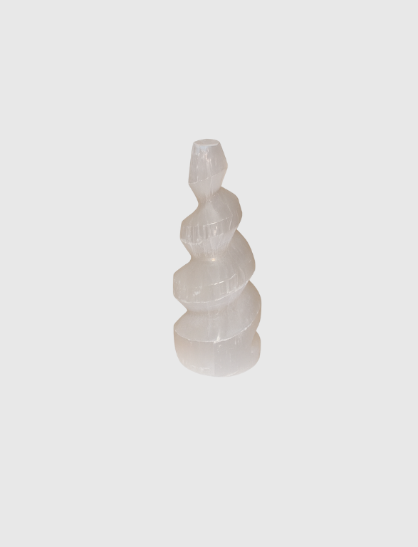 Espiral de Selenita Pulida