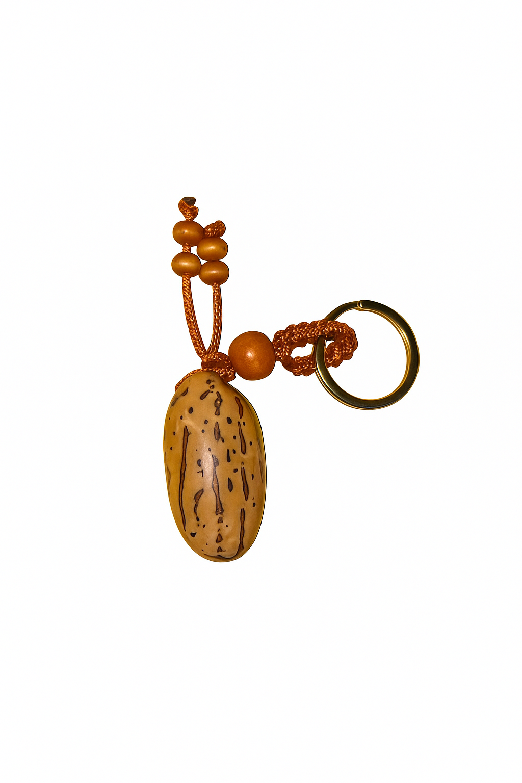 Llavero de Nuez de Tagua – Protección Natural y Energía de Abundancia