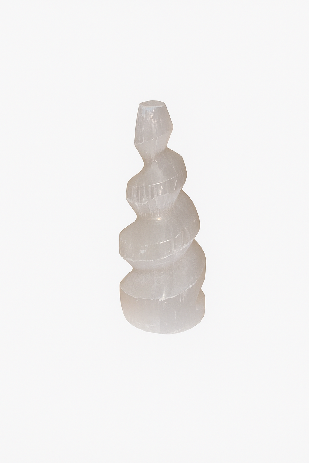 Espiral de Selenita Pulida